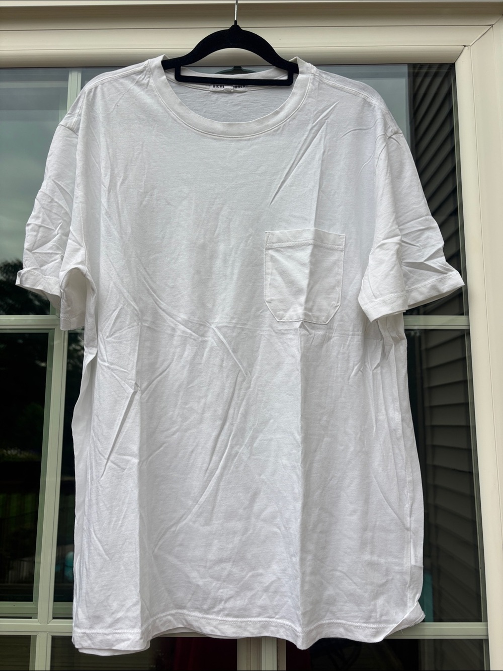 Richer Poorer White Short-Sleeve Pocket Tee